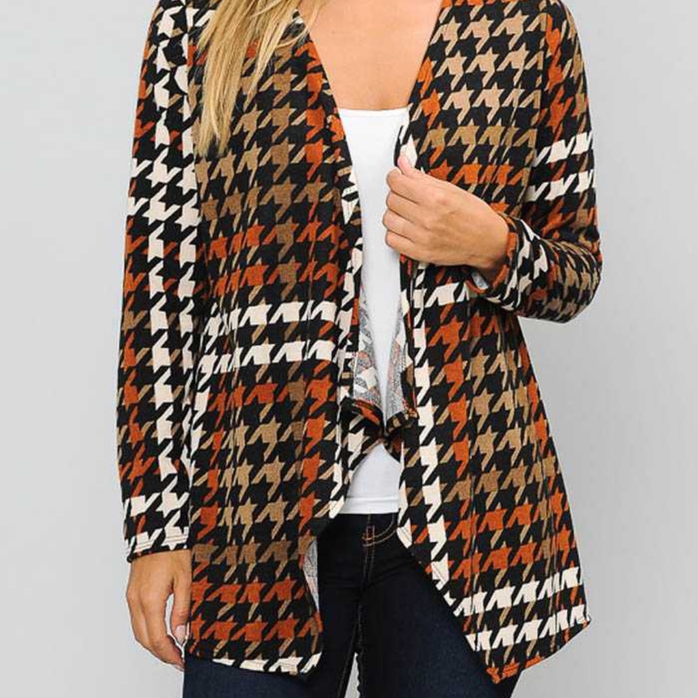 🛍️(NWT)Houndstooth Cardigan